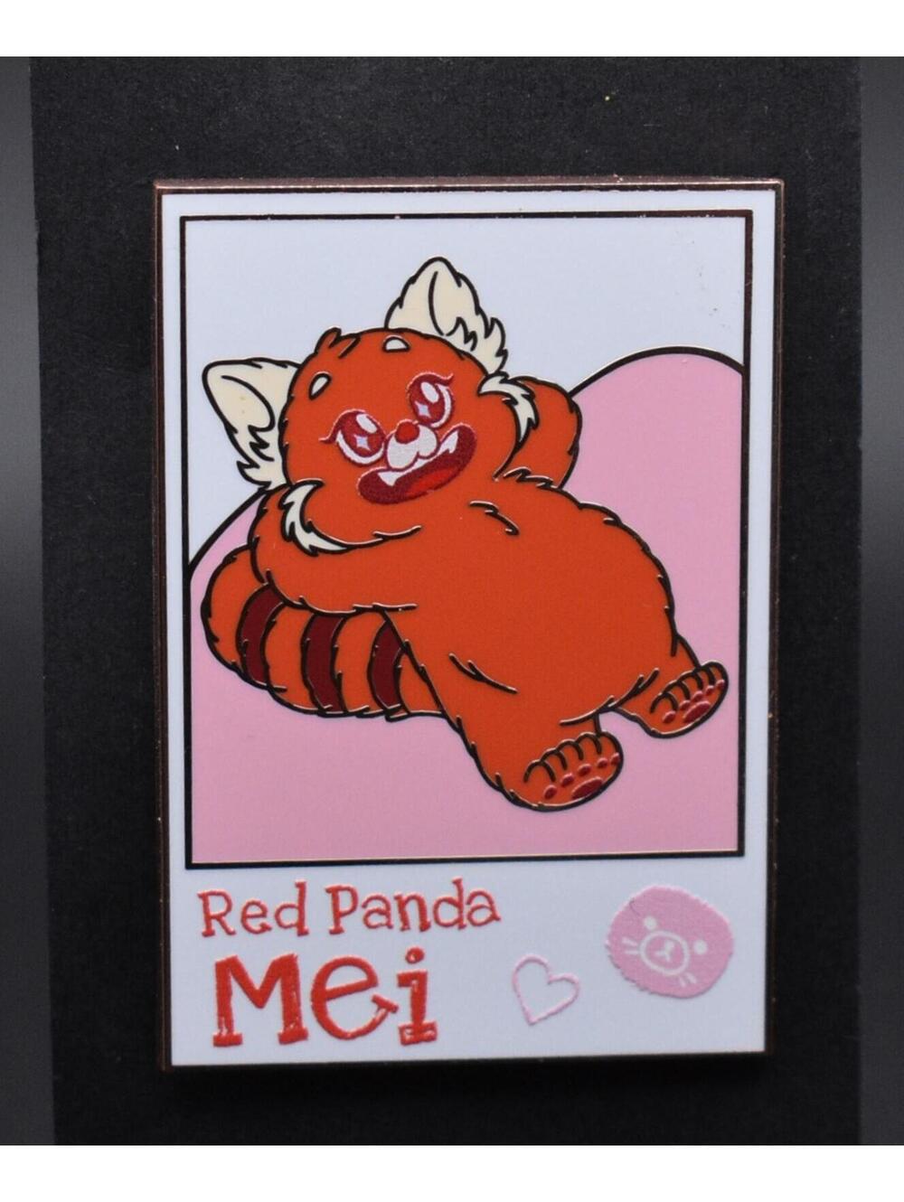 Disney Paris DLRP Panda Mei Lying Down and Lounging Turning Red Pixar Pin (C5)
